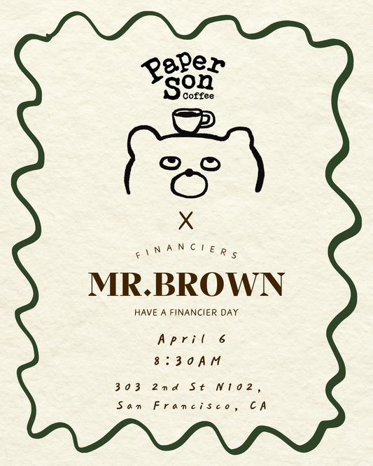 4/6 Paperson Coffee San Francisco Popup Preorder