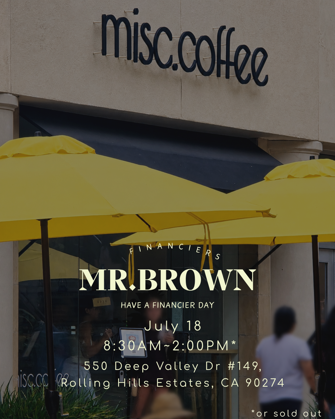 7/18 misc. coffee Popup Preorder (B6G1)